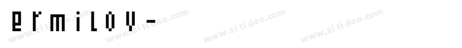 ermilov字体转换