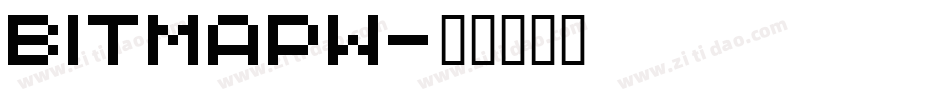 BITMAPW字体转换