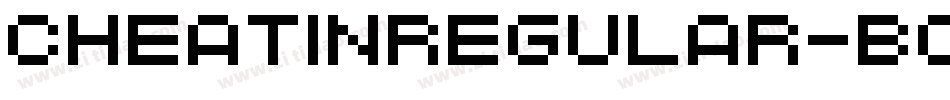 CheatinRegular-B06d字体转换