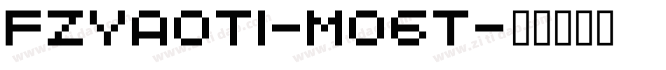 FZYaoTi-M06T字体转换
