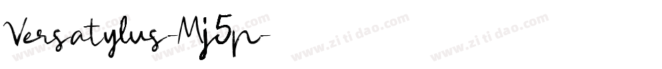Versatylus-Mj5p字体转换