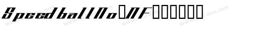 SpeedballNo2NF字体转换