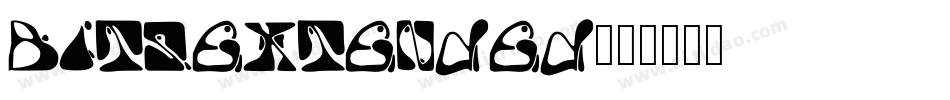 BitsExtended字体转换