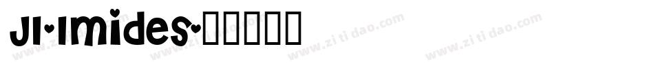 JI-Imides字体转换