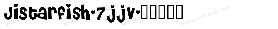 JiStarfish-7jjV字体转换