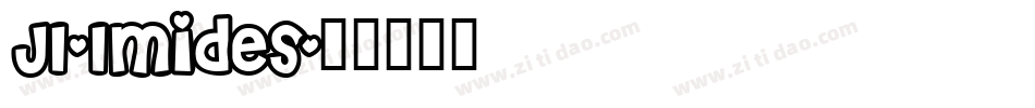 JI-Imides字体转换