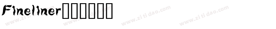 Fineliner字体转换