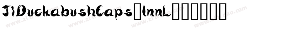 JiDuckabushCaps-1nnL字体转换