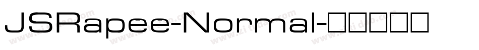 JSRapee-Normal字体转换