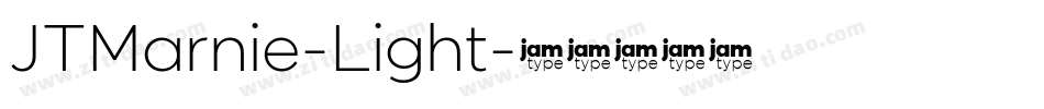 JTMarnie-Light字体转换