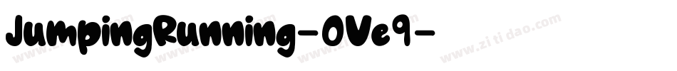 JumpingRunning-0Ve9字体转换