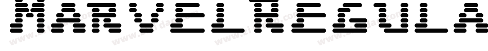 MarvelRegular-Dj83字体转换