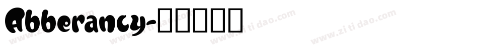 Abberancy字体转换