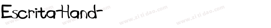 Escrita-Hand字体转换