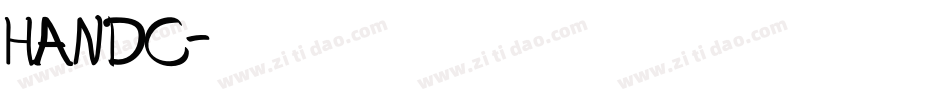 HANDC字体转换