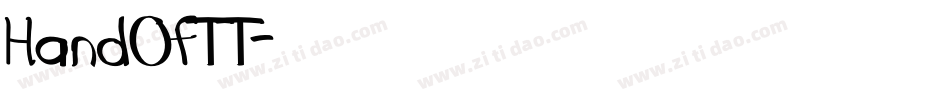 HandOfTT字体转换