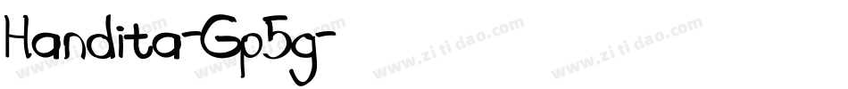 Handita-Gp5g字体转换
