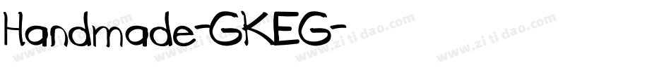 Handmade-GKEG字体转换