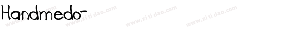 Handmedo字体转换