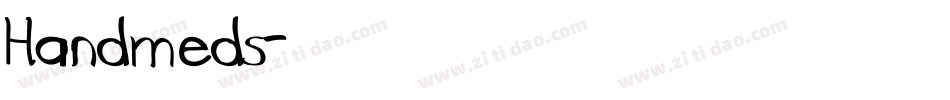 Handmeds字体转换