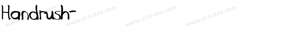Handrush字体转换