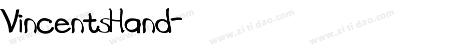 VincentsHand字体转换