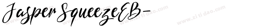 JasperSqueezeEB字体转换