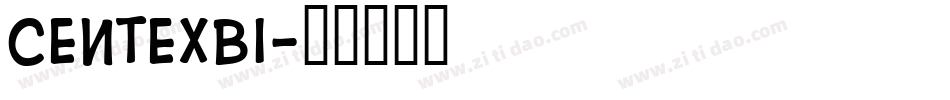 Centexbi字体转换