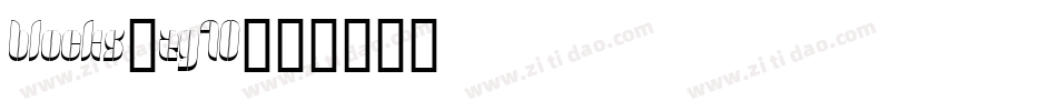 Blocks-zG10字体转换