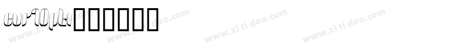 Cur10pti字体转换