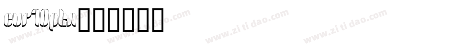 Cur10ptn字体转换