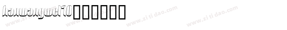 HANWANGWCL10字体转换