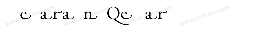 Adobe-Garamond-Regular字体转换