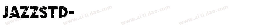 JazzStd字体转换