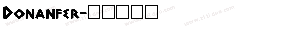 Donanfer字体转换