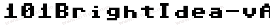 101BrightIdea-vA64字体转换