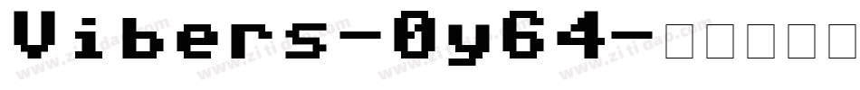 Vibers-0y64字体转换