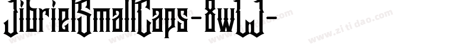 JibrielSmallCaps-8wLJ字体转换