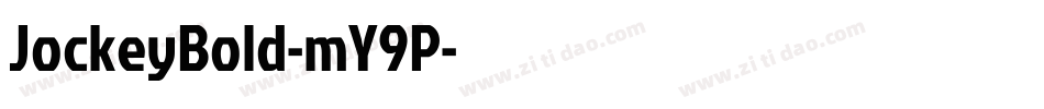 JockeyBold-mY9P字体转换
