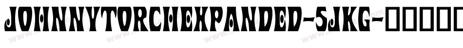 JohnnyTorchExpanded-5JKG字体转换