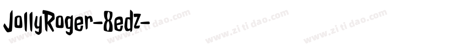 JollyRoger-8edz字体转换
