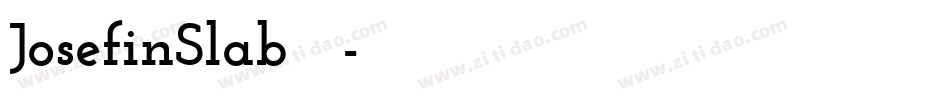 JosefinSlab手机版字体转换