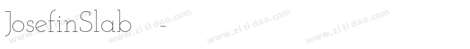 JosefinSlab手机版字体转换