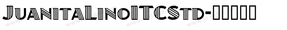 JuanitaLinoITCStd字体转换