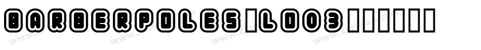 Barberpoles-LO03字体转换