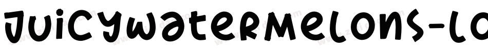 Juicywatermelons-lODZ字体转换