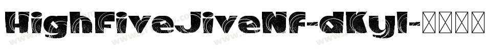HighFiveJiveNf-dKyl字体转换