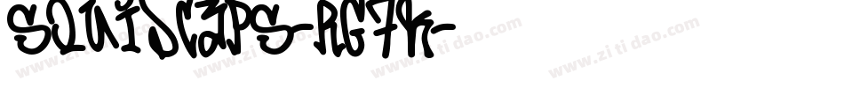 SquidCaps-rg7K字体转换