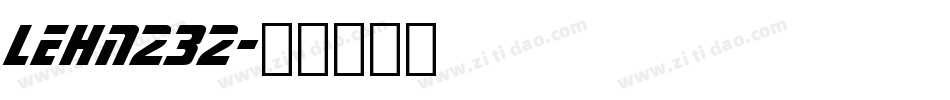 LEHN232字体转换