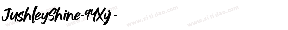 JushleyShine-9YXyj字体转换